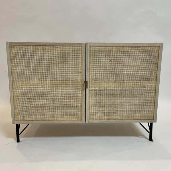 Azura Rattan Wood 2 Door Sideboard