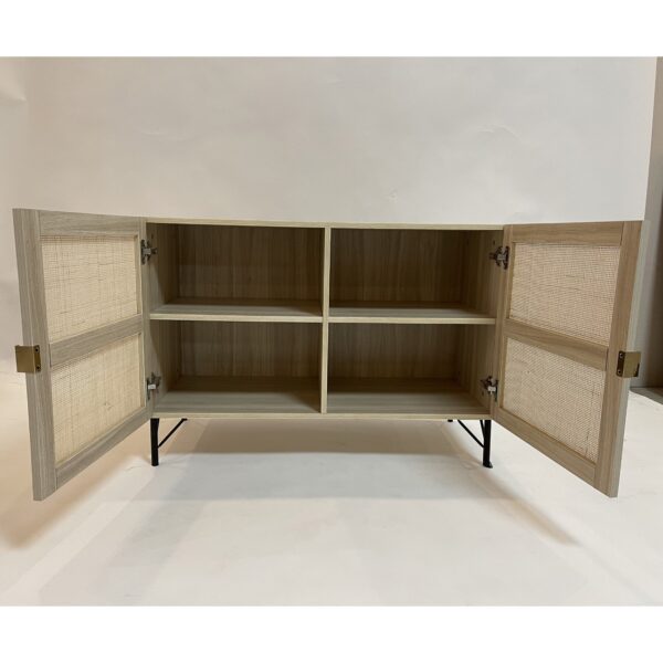 Azura Rattan Wood 2 Door Sideboard