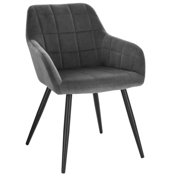 Umayrah Modern Black Dining Chairs