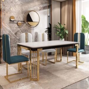 Alberto Marble Dining Table