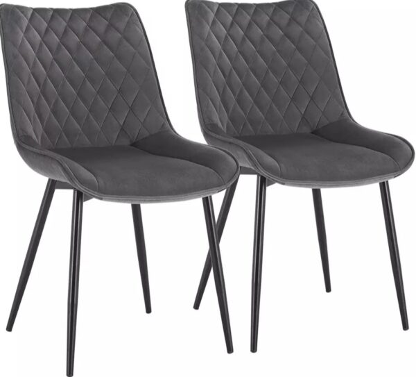 Fredo Luxury Set of 2 Dining Chairs