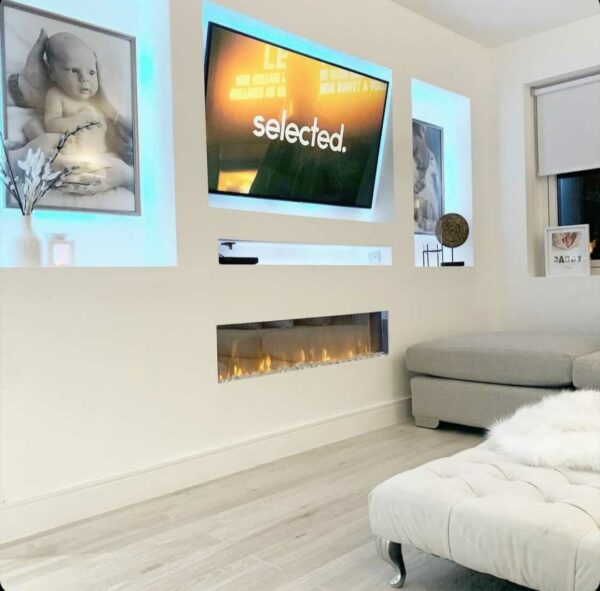 Knightsbridge LED Electric Fire