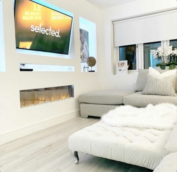 Knightsbridge LED Electric Fire