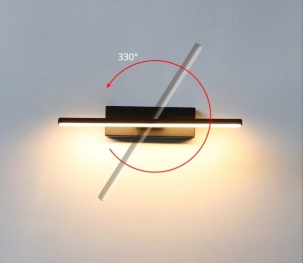 Moda Modern Black White Luxury Wall Light