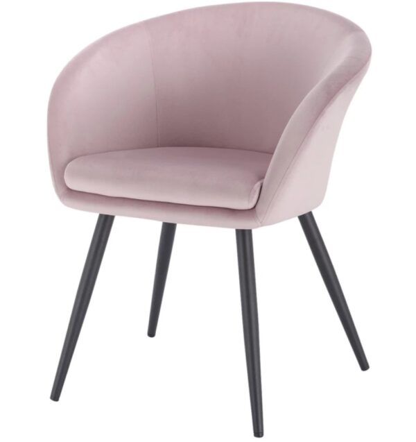 Picolino Luxury Grey Pink Green Dining Chairs