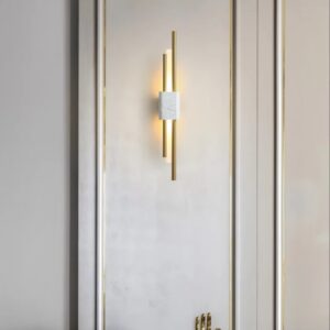 Ricardo Modern LED Gold Marble Wall Light