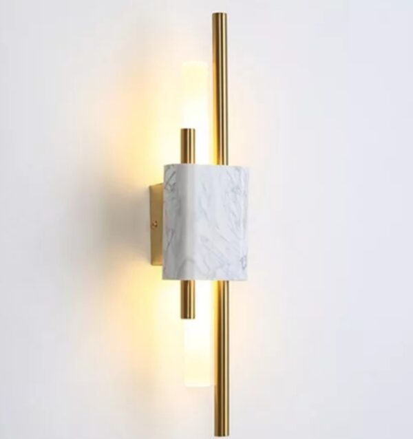 Ricardo Modern LED Gold Marble Wall Light