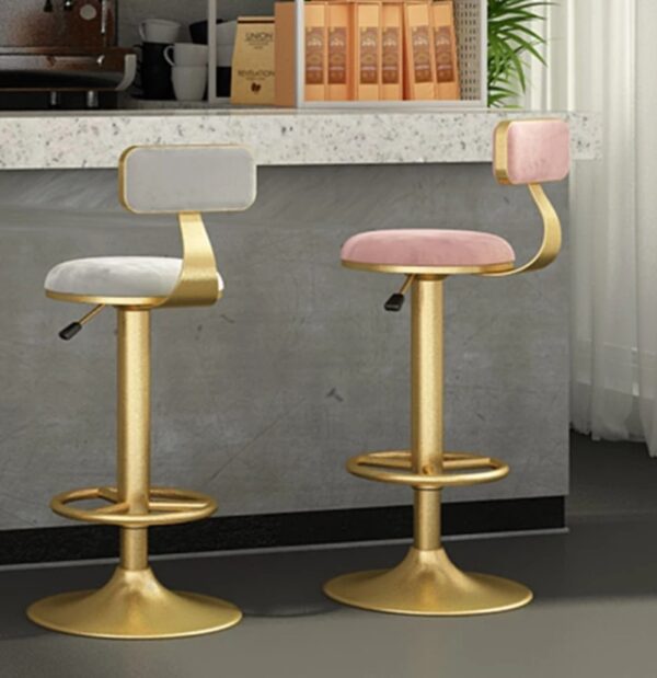 Rico Modern Velvet Bar Chairs