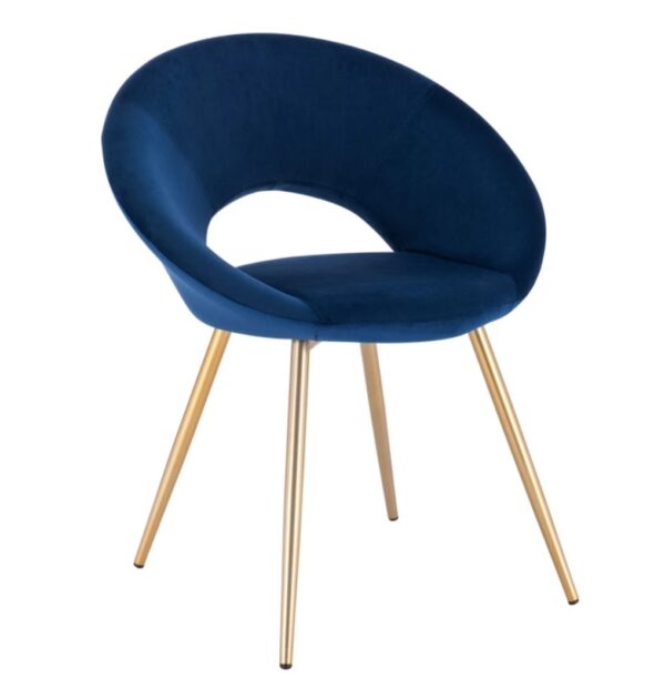 Stefano Modern Padded Velvet Dining Chairs