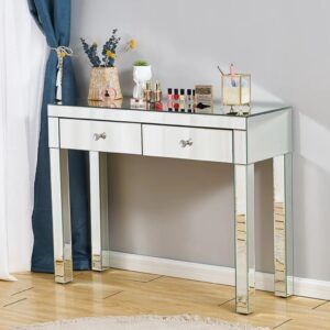 Maria Mirrored Dressing Console Table