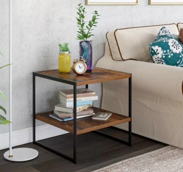 Toronto Wood 2 Tier Side Table